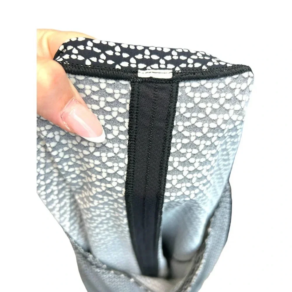 Lululemon On Pace Long Sleeve Monochromic‎ Black Size 10